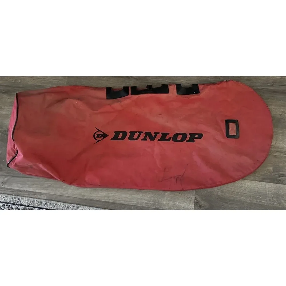 Red Dunlop Golf Club Bag Soft Travel Case